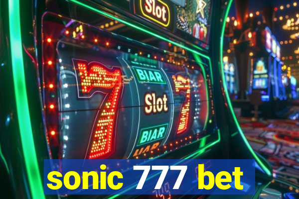 sonic 777 bet